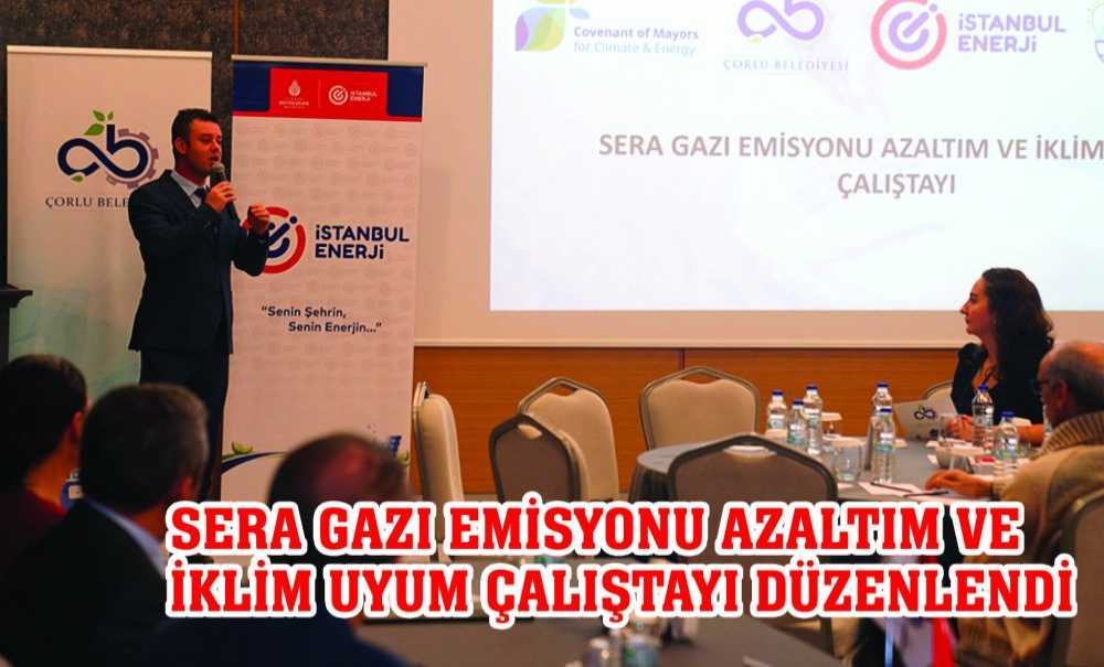 Sera Gazı Emisyonu Azaltım Ve İklim Uyum Çalıştayı Düzenlendi