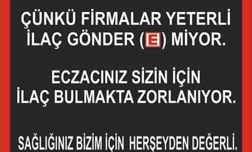 İlaç Sıkıntısı Vatandaşı Zorluyor!