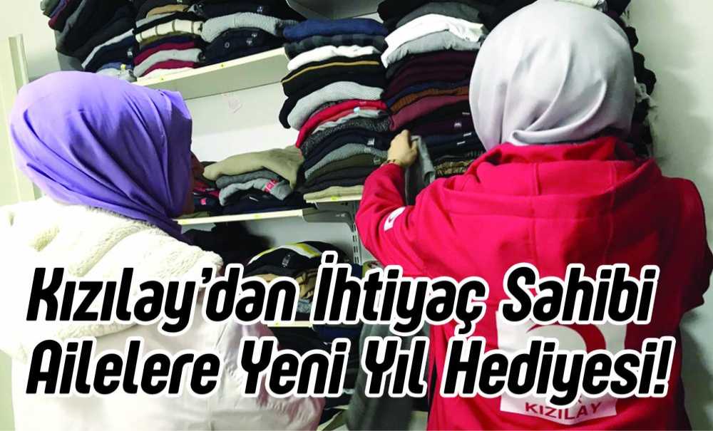 Kızılay'dan İhtiyaç Sahibi Ailelere Yeni Yıl Hediyesi!