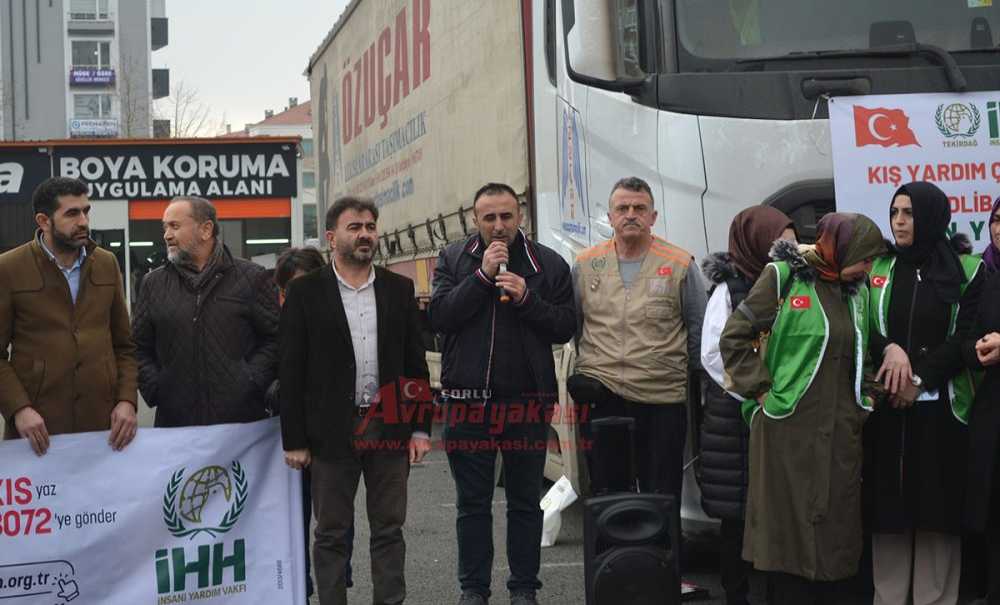 İhh İdlib'e Bir Tir Un Gönderdi