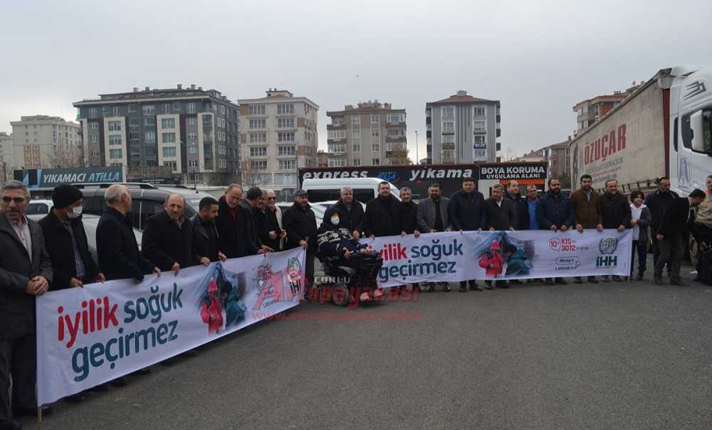 İhh İdlib'e Bir Tir Un Gönderdi