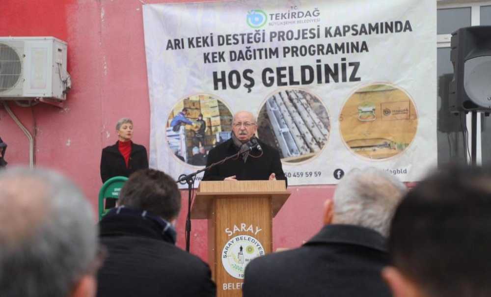 Büyükşehir Belediyesi'nin Arı Yetiştiricilerine Desteği Sürüyor