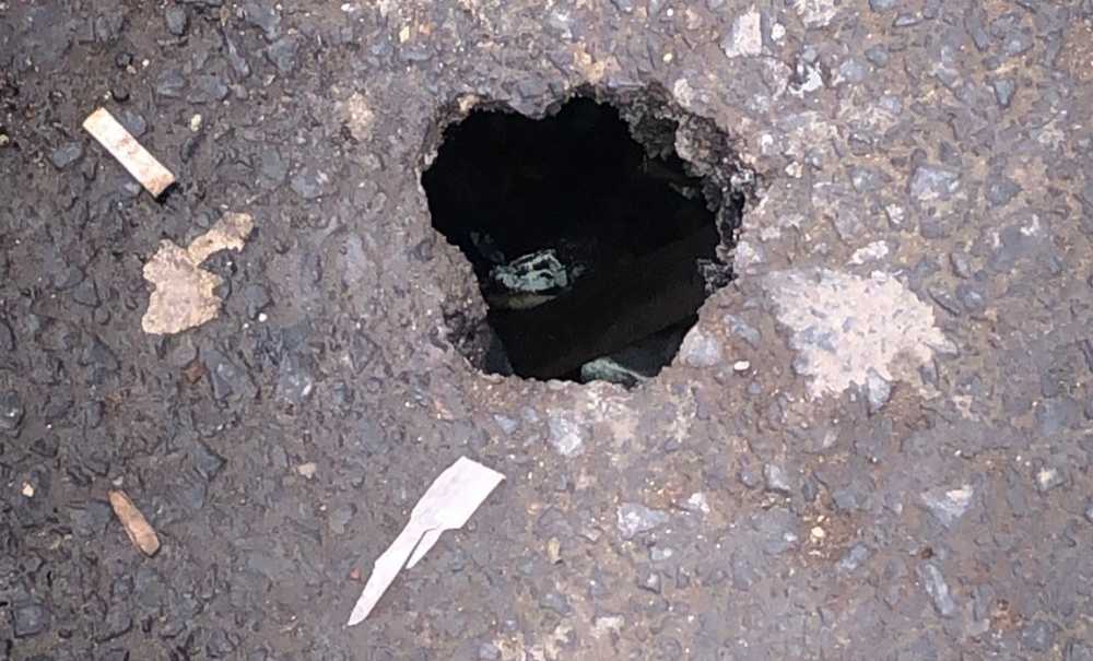 Atatürk Bulvarı'nda Yol Delindi