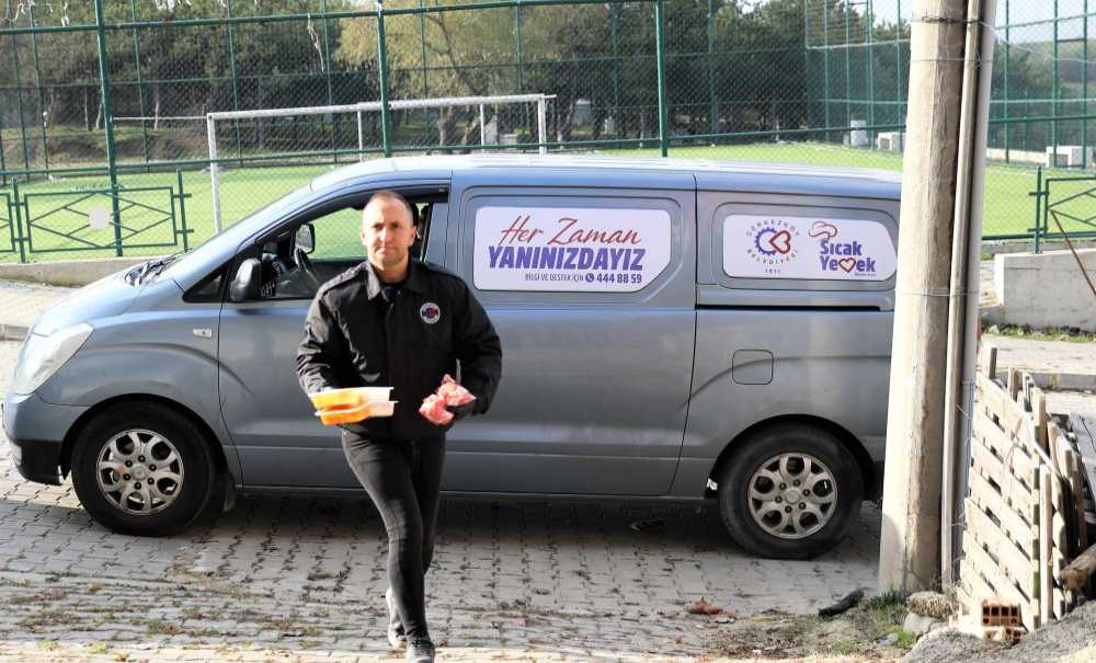 Çerkezköy'de Sıcak Yemek Dağıtımı Yeniden Başladı