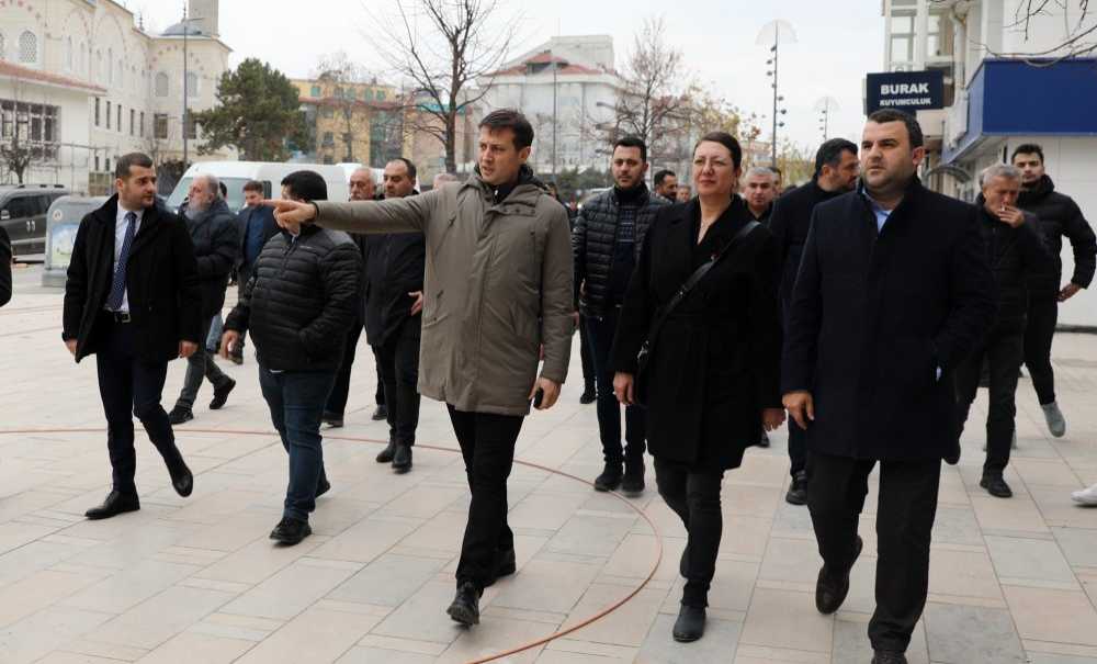 Chp İl Yönetiminden Çerkezköy'e Ziyaret