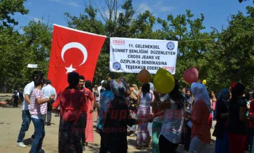 Öz İplik İş Sendikası Ve Cross Jeans'den 11. Sünnet Ve Piknik Şenliği
