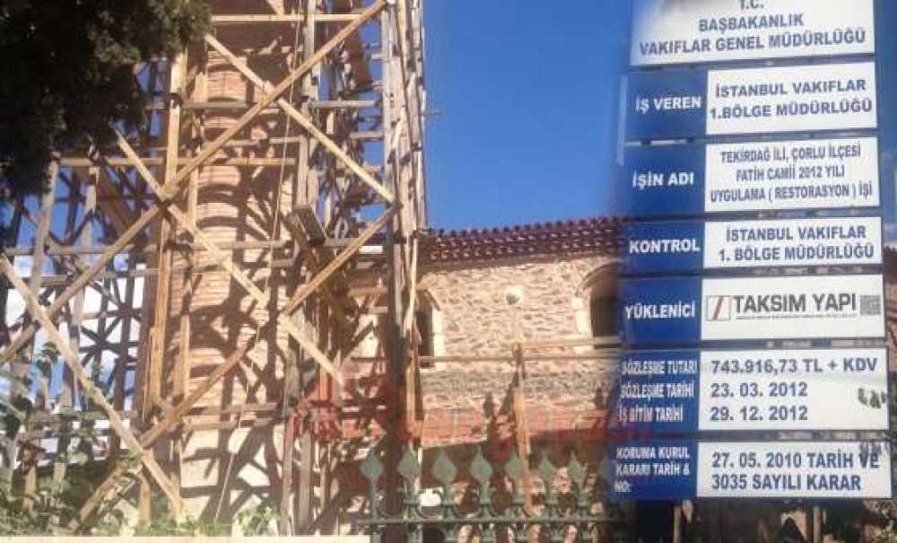 Milletvekili Köprülü Bitirilemeyen Fatih Camii'ni Sordu