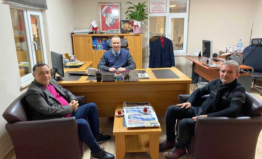 Muzaffer Birdal'dan Gazetemize Ziyaret