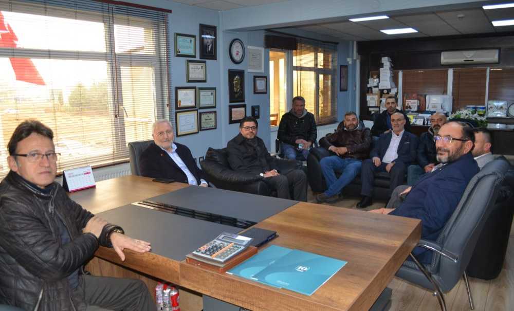 Saadet Partisi'nden Gazetemize Ziyaret