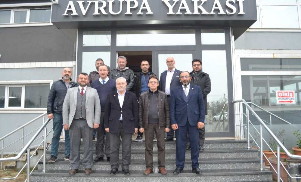 Saadet Partisi'nden Gazetemize Ziyaret