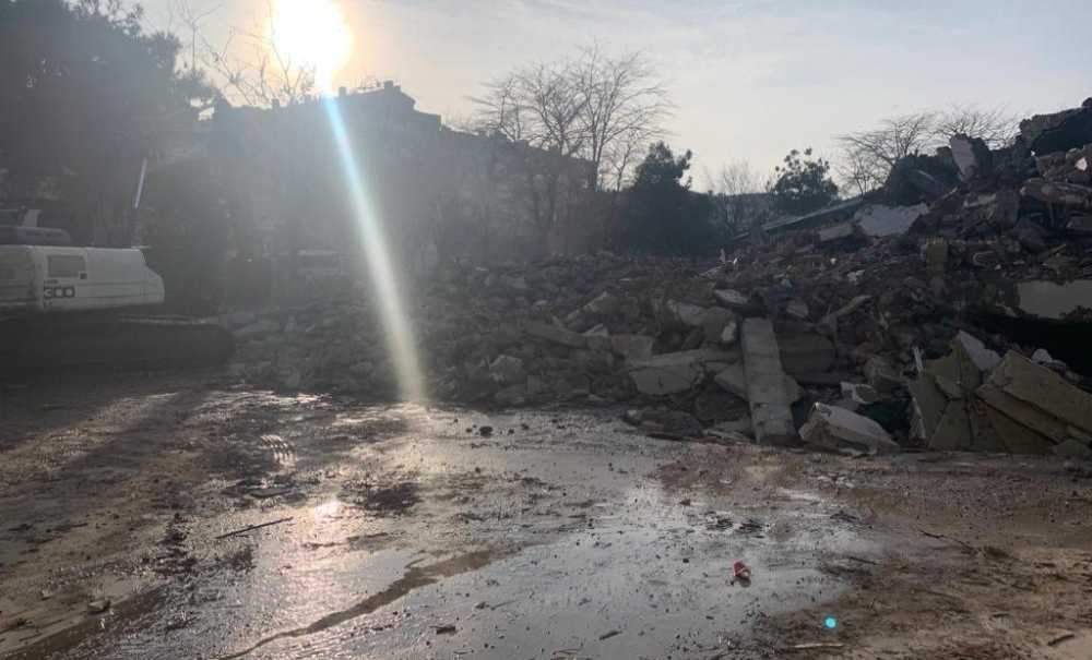 Çorlu İlkokulu Tamamen Yıkıldı