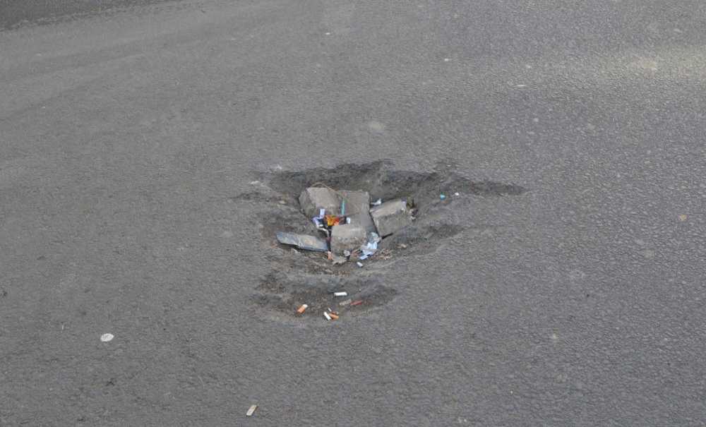 Bu Yol Daha Yeni Yapılmıştı