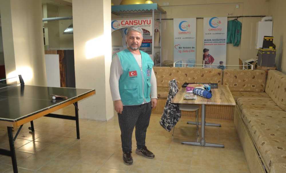 Cansuyu Derneği Tekirdağ Şube Başkanı Murat Vakitçi “Allah'ın Nurunu Söndüremezler!