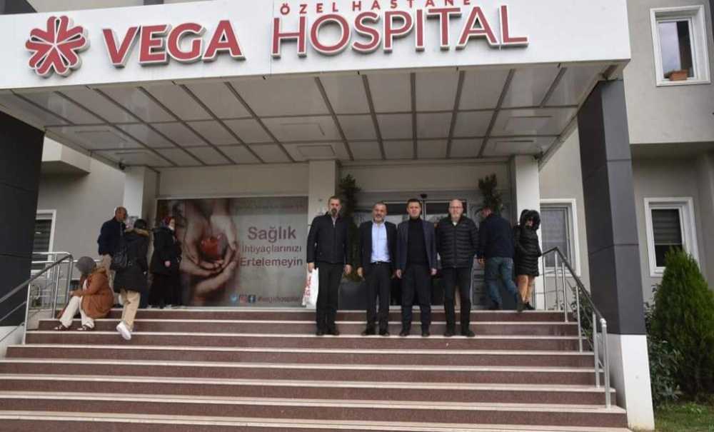 Çorlu Belediyesi'nden Vega Hospital'a Ziyaret