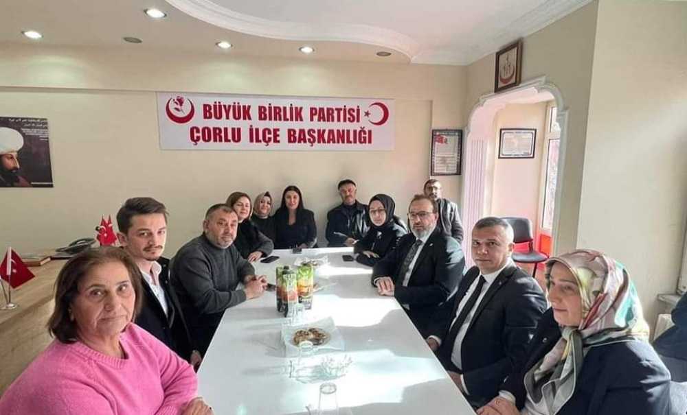 Ak Parti'den Bbp'ye Ziyaret