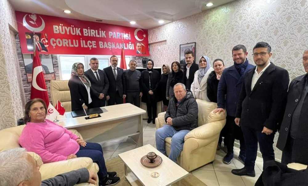 Ak Parti'den Bbp'ye Ziyaret