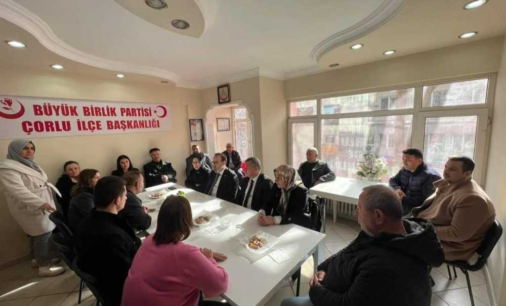 Ak Parti'den Bbp'ye Ziyaret