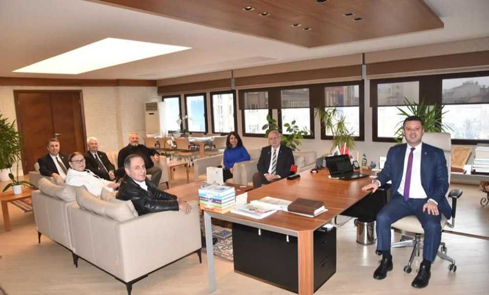 İyi̇ Parti'den Başkan Sarıkurt'a Ziyaret