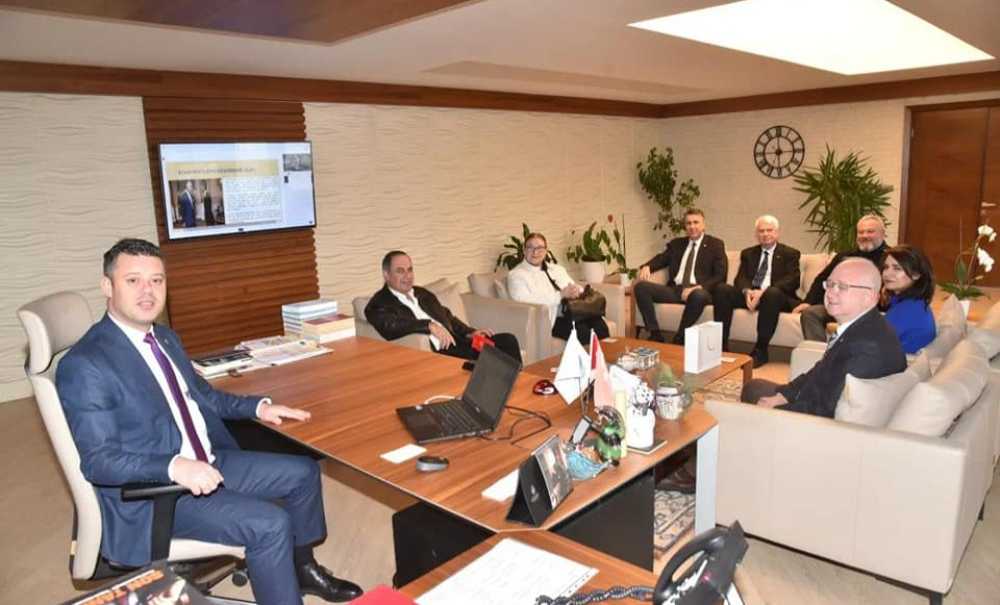 İyi̇ Parti'den Başkan Sarıkurt'a Ziyaret