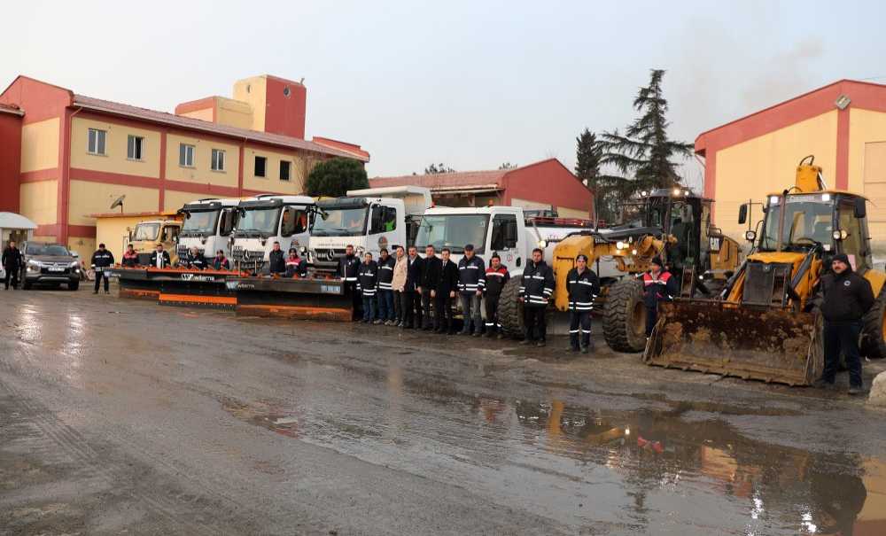 Çerkezköy'de Kar Hazırlıkları Alındı