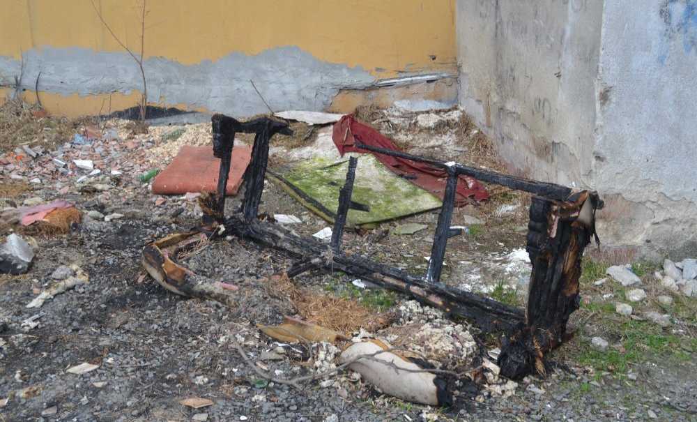 Otoparkta Ateş Yakılmasına Tepki