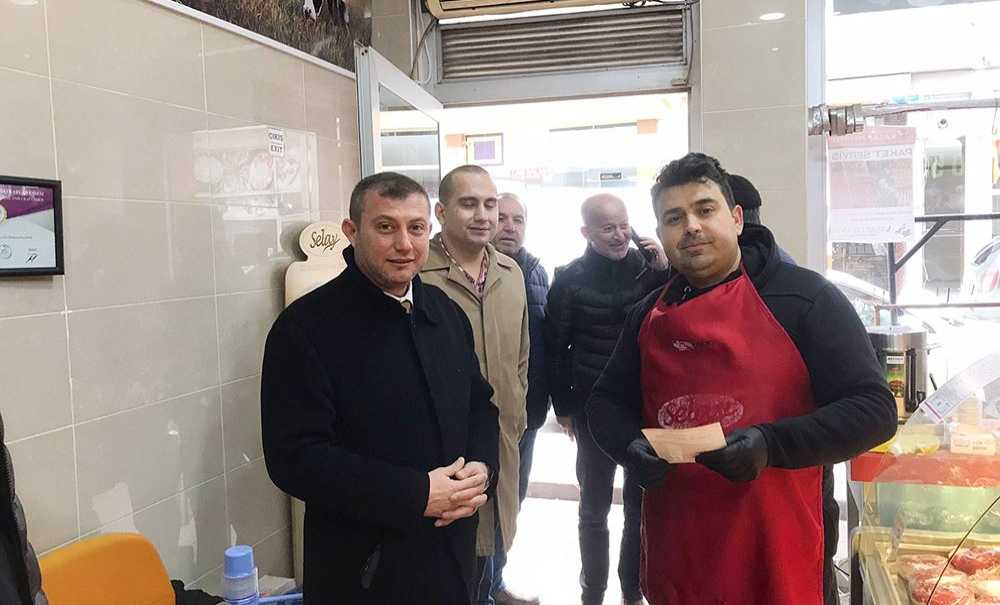 Turna Esnafı Gezerek Mitinge Davet Etti