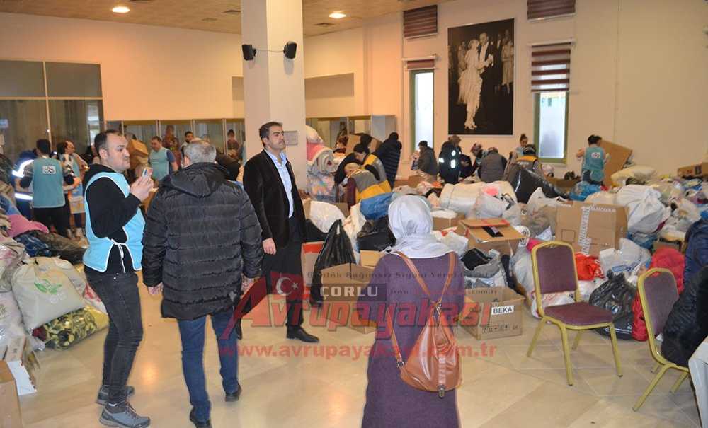 Çorlu Tek Yürek Oldu