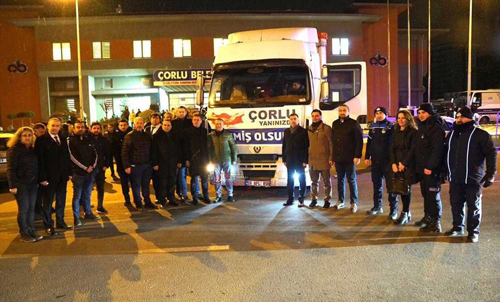 Çorlu Tek Yürek Oldu