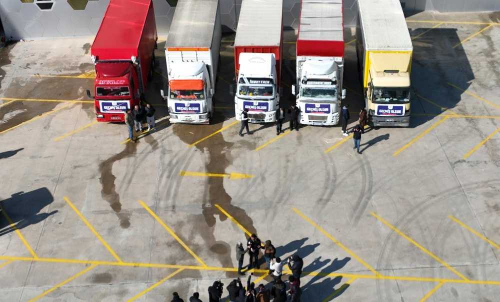 Çerkezköy'den Afet Bölgesine Yardım Gönderildi