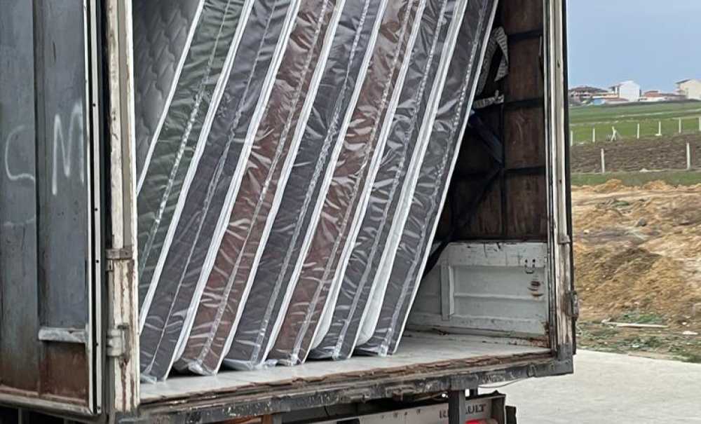 Deprem Bölgesine Yatak Desteği