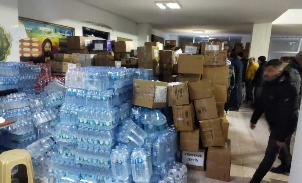 Cem Vakfı'nın Yardımları Bölgeye Ulaştı