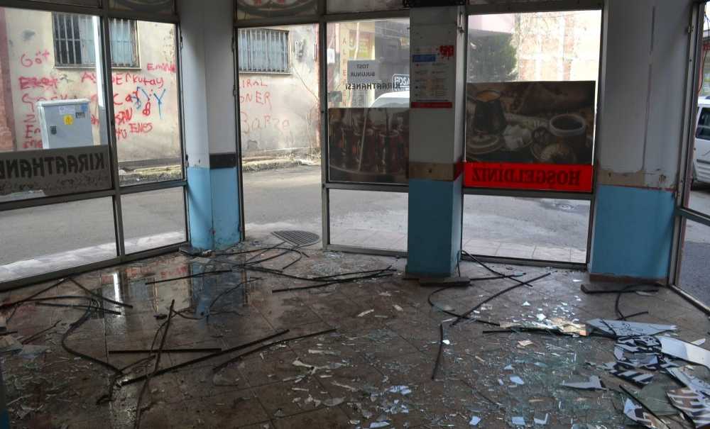 Yağmalanan Dükkanın Güvenliği Sağlandı