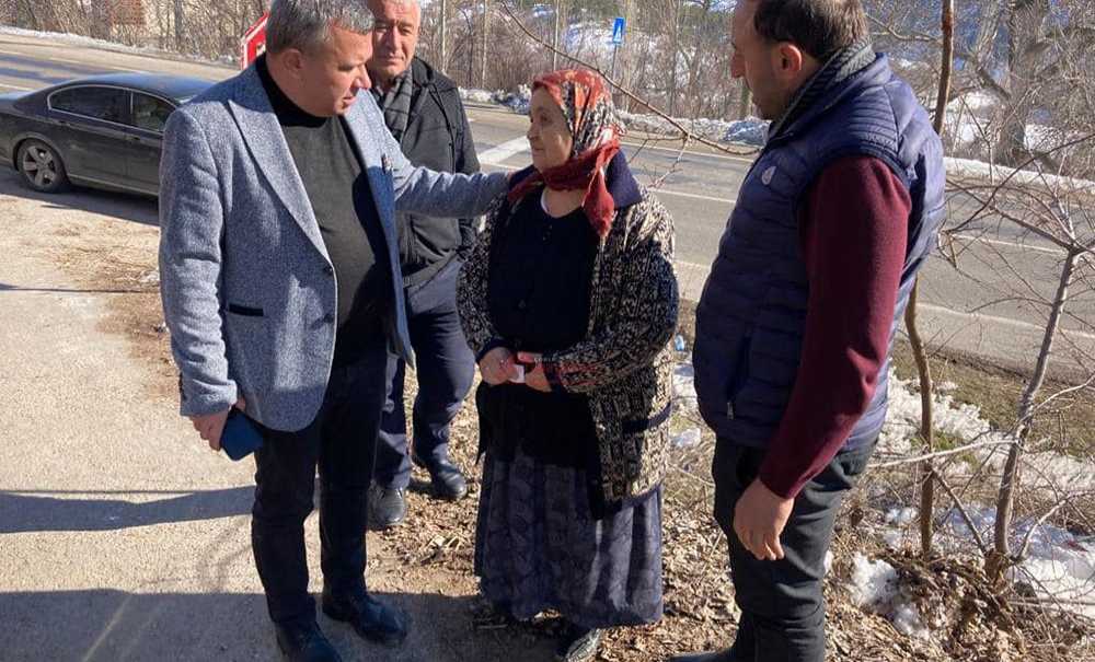 Ak Parti Heyeti Deprem Bölgesinde