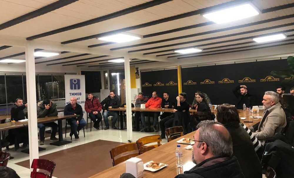 İnşaat Mühendisleri Çorlu İçin Toplandı