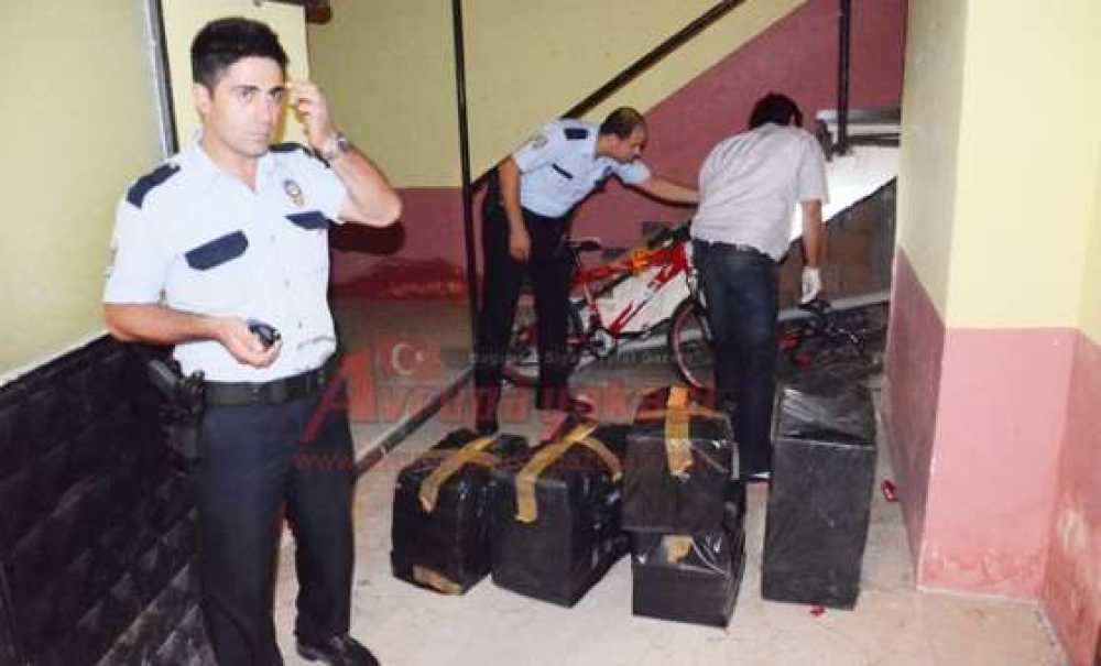 Çorlu Polisinden Kaçak Sigara Baskını
