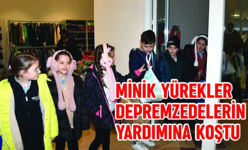 Minik Yürekler Depremzedelerin Yardımına Koştu