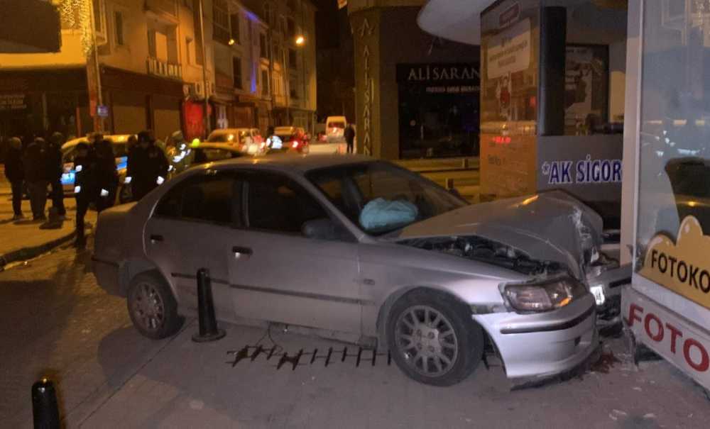 Kumyol Caddesi'nde Trafik Kazası