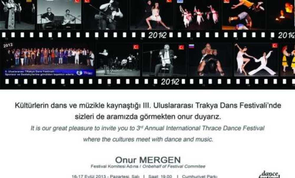 Çorlu Dans Festivaline Hazırlanıyor