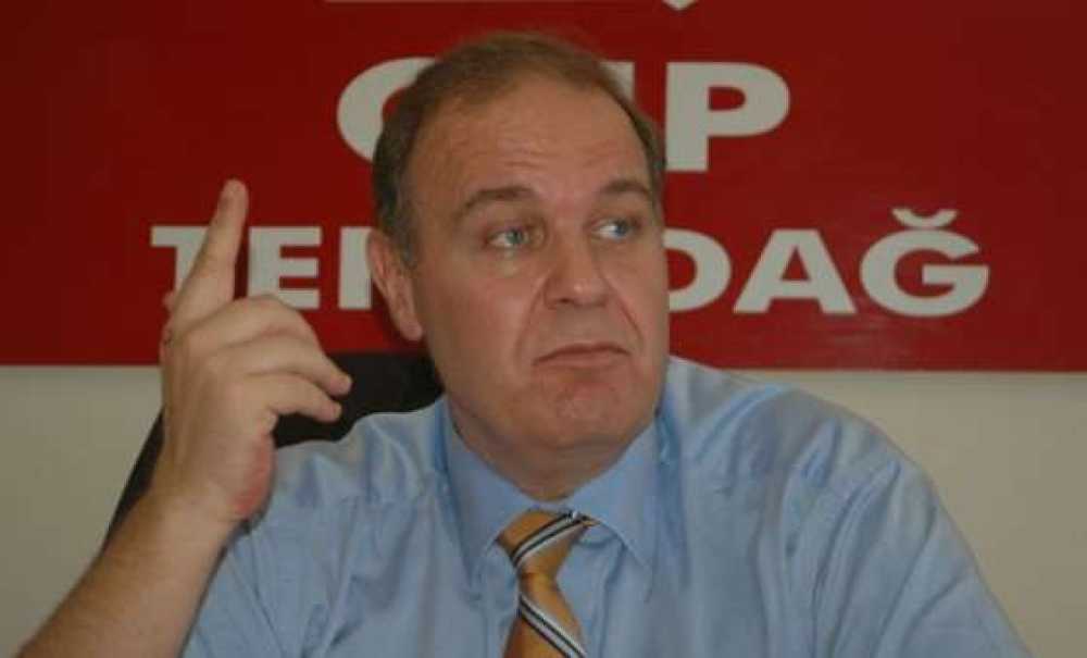 Chp Tekirdağ Milletvekili Ve Genel Başkan Yardımcısı Faik Öztrak: