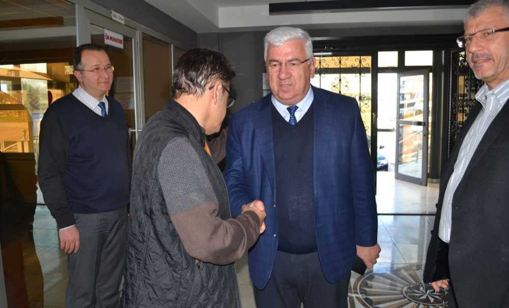 Başkanlar Gazetemize 19'Uncu Yıl Kutlaması