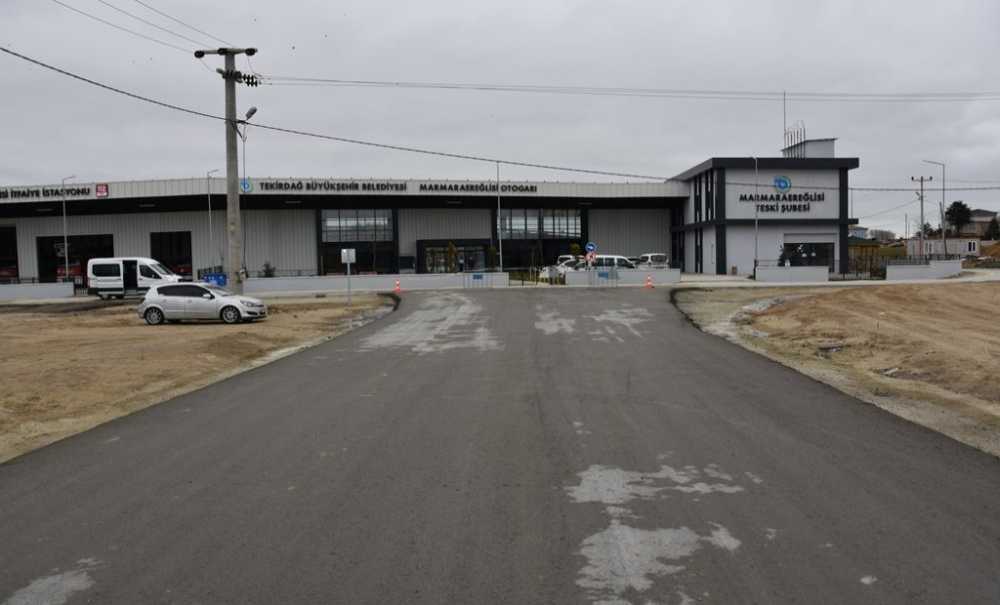 Marmaraereğlisi'ne Beton Yol