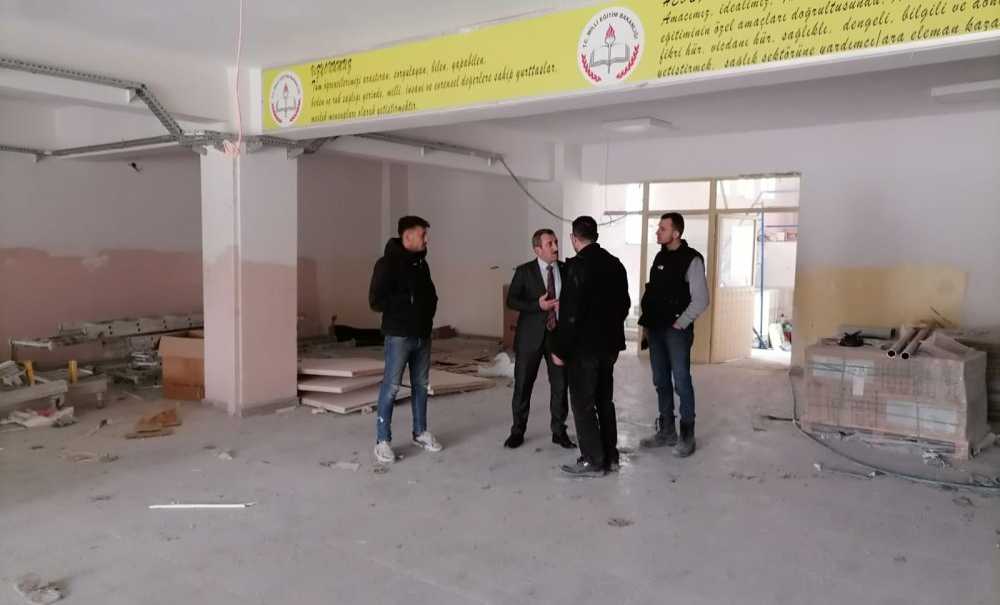 Güçlendirmeye Alınan Okul 15 Güne Bitiyor