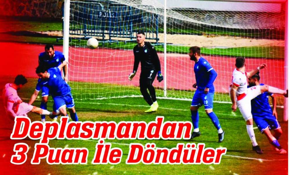 Deplasmandan 3 Puan İle Döndüler