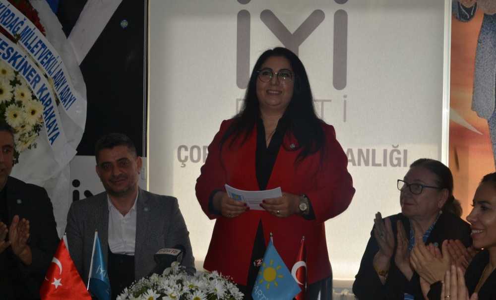 Özgen Keskiner Karakaya Aday Adaylığını Açıkladı