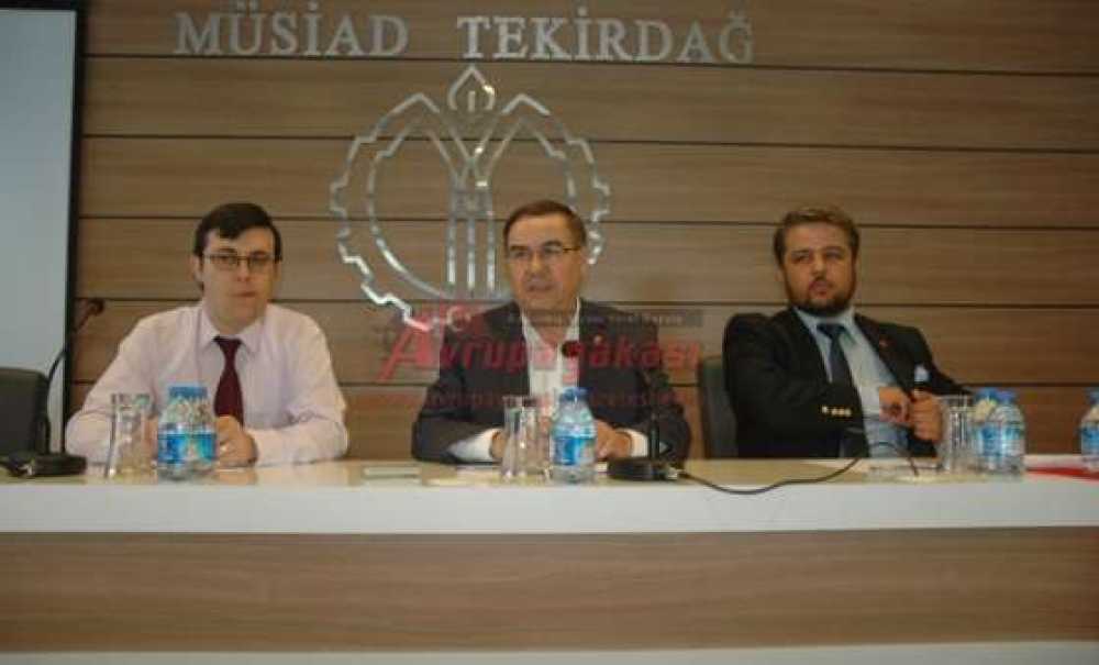 Sp Genel Başkan Yardımcısı Mustafa İriş Çorlu`da