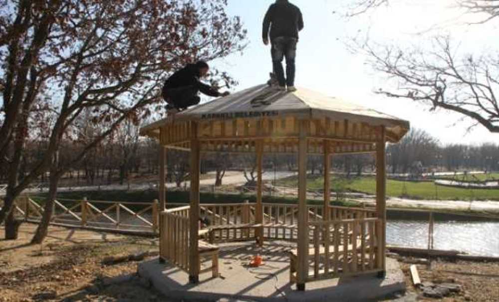 Kazak Gölü Çevre Çiti Ve Kamelya Çalışmaları Tamamlandı