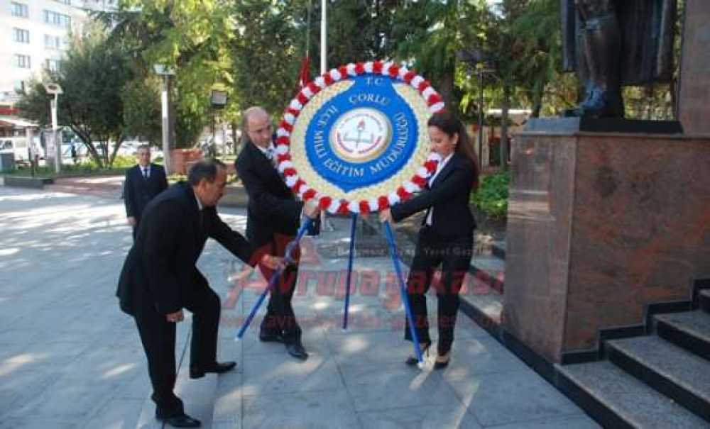 Çorlu`da İlköğretim Haftası Kutlamaları