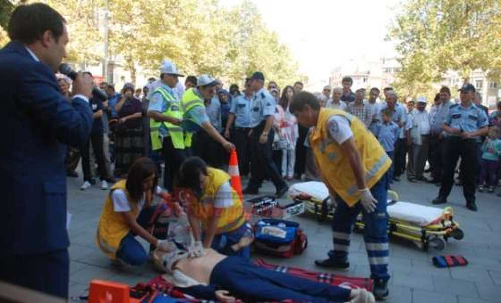 Gerçeğini Aratmayan Kurtarma Tatbikatı