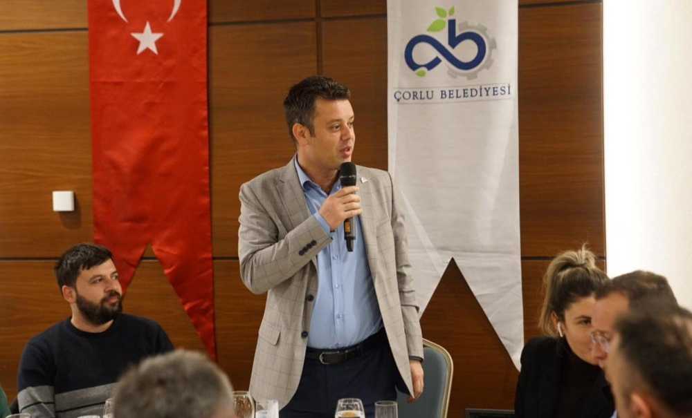 Çorlu Belediyesi Basın Mensuplarıyla İftarda Buluştu