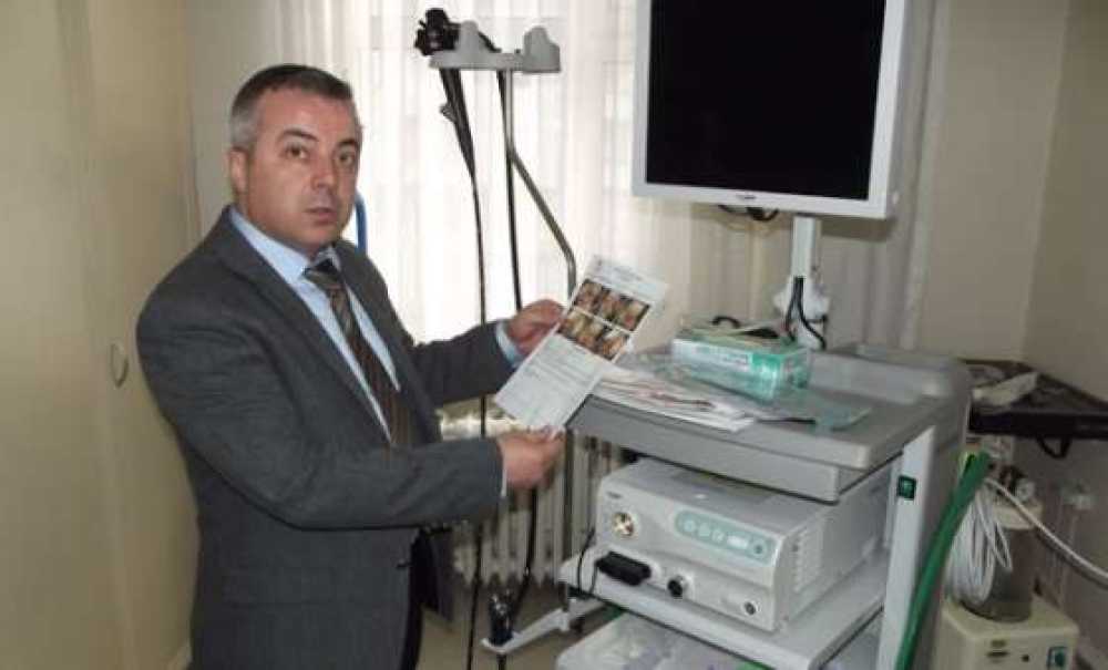 Şarköy Devlet Hastanesi'nde Endoskopi Cihazı Hizmete Girdi
